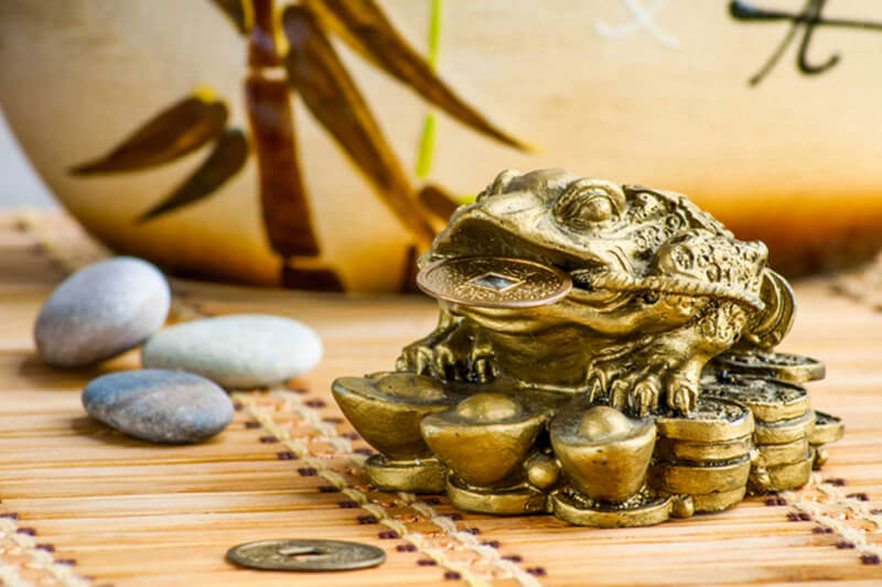 Get a Feng Shui money frog